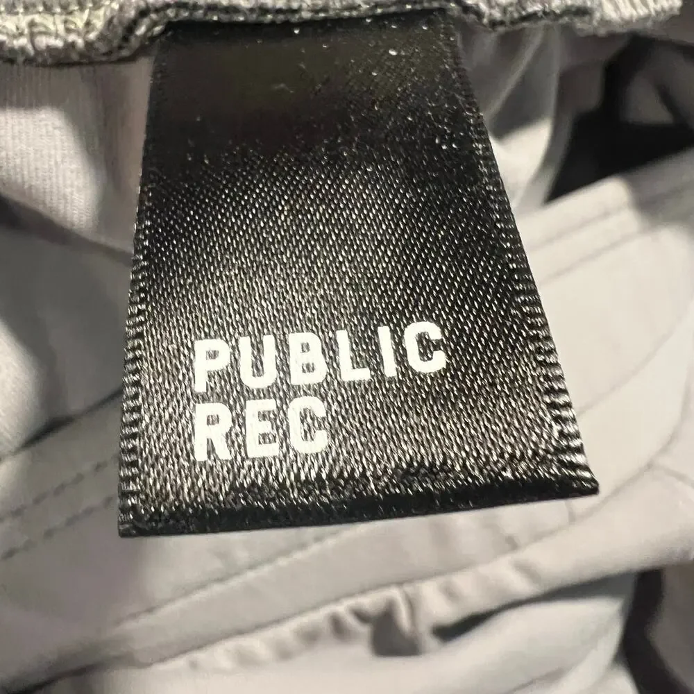 Public Rec Daymaker Pants Men's Sz 42/28 Fog Wrinkle Resistant Inner Drawstring